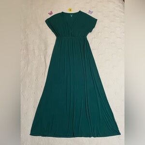 Green Maxi Dress Size M Fit & Flare Amazon Essentials
